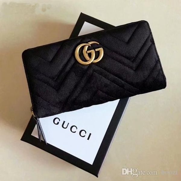 Women's Velour Wallet New G High Quality Wallet Long Wallets Card Holders Famous Brand For Men Women Purse Clutch Bags G3123
Women's Velour Wallet New G High Quality Wallet Long Wallets Card Holders Famous Brand For Men Women Purse Clutch Bags G3123