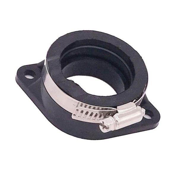 carburetor intake manifold boot for suzuki gn250, black