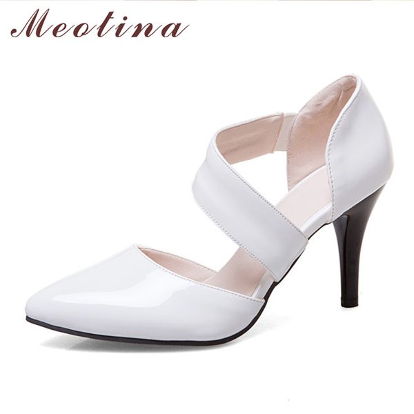 meotina women shoes pumps high heels pointed toe thin high heels party wedding shoes white bridal shoes red big size 11 12, Black
meotina women shoes pumps high heels pointed toe thin high heels party wedding shoes white bridal shoes red big size 11 12, Black