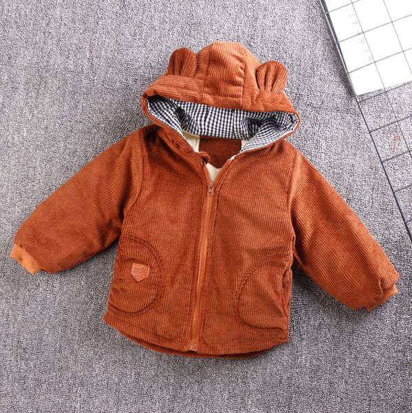 Corduroy Coat Boys Winter Jacket Thicken Warmer Coat Cartoon Windproof Coat Hooded Warm Manteau Fille
Corduroy Coat Boys Winter Jacket Thicken Warmer Coat Cartoon Windproof Coat Hooded Warm Manteau Fille