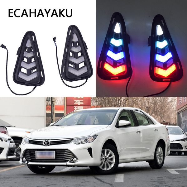 ecahayaku 1set led daytime running light daylight 12v abs fog lamp cover with yellow turn signal for camry 2015 2016 2017
ecahayaku 1set led daytime running light daylight 12v abs fog lamp cover with yellow turn signal for camry 2015 2016 2017