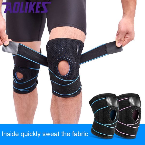 aolikes 1pcs sports knee pads four springs support sbr breathable brace knee protector kneepad patellar silicone, Black;gray
aolikes 1pcs sports knee pads four springs support sbr breathable brace knee protector kneepad patellar silicone, Black;gray