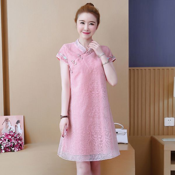 2019 plus women evening party dress gown elegant long qipao lace split cheongsam chinese bride wedding dresses chinese dress, Red
2019 plus women evening party dress gown elegant long qipao lace split cheongsam chinese bride wedding dresses chinese dress, Red