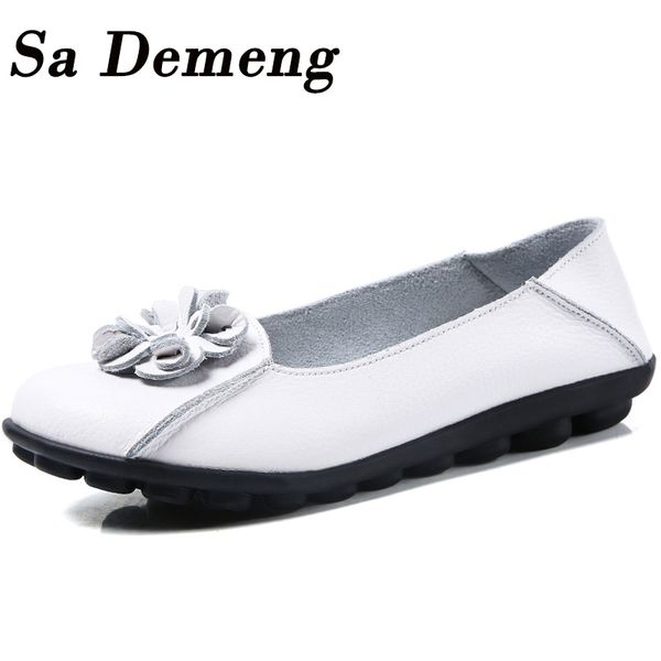sa demeng flats women genuine leather flats shoes handmade comfort loafers leisure women's shoes slipony, Black
sa demeng flats women genuine leather flats shoes handmade comfort loafers leisure women's shoes slipony, Black