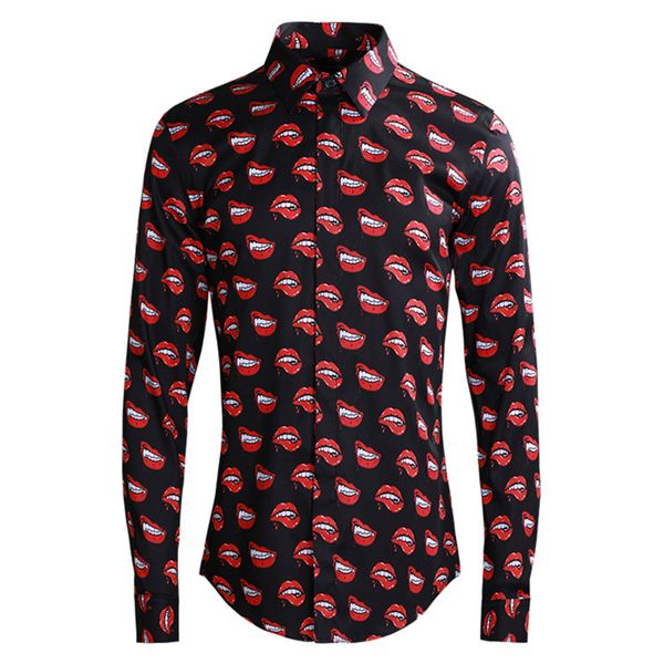 devil red lips print men shirts classic long sleeve slim fit turn-down collar shirt europe fashion streetwear clothing 50-100kg, White;black
devil red lips print men shirts classic long sleeve slim fit turn-down collar shirt europe fashion streetwear clothing 50-100kg, White;black