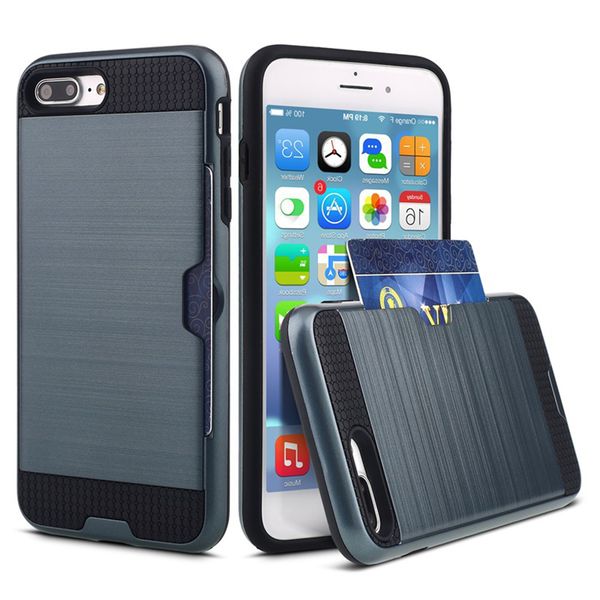 brushed metallic 2 in 1 hybrid armor phone cases full body protective bumper back cover with side credit card slot for iphone samsung galaxy
brushed metallic 2 in 1 hybrid armor phone cases full body protective bumper back cover with side credit card slot for iphone samsung galaxy