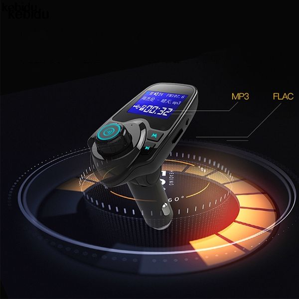 

kebidu t11 bluetooth fm transmitter undamaged music car mp3 player car kit handsreceiver 5v dual usb charger