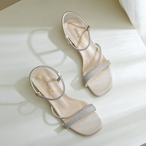 shoes clear heels sandals 2020 summer med suit female beige all-match fashion rhinestone ladies medium open lace up, Black
shoes clear heels sandals 2020 summer med suit female beige all-match fashion rhinestone ladies medium open lace up, Black