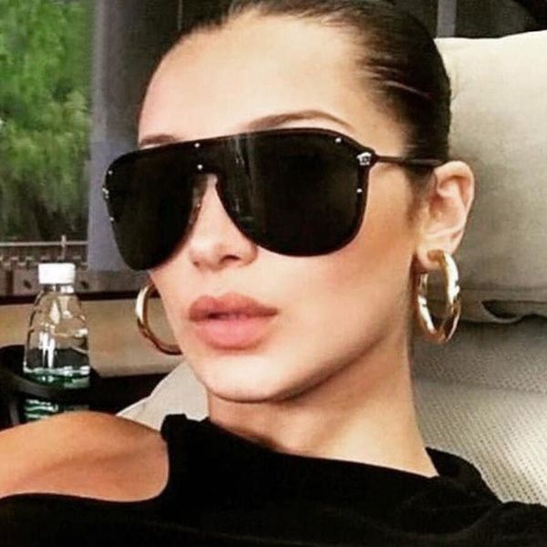 

new fashion flat sunglasses woman/men brand designer luxury style on red/black lens sun glasses for men and women bbzep