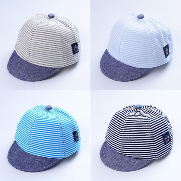 baby children stripe short brim flat casquette hat sun protection cap fashion causal, Yellow
baby children stripe short brim flat casquette hat sun protection cap fashion causal, Yellow