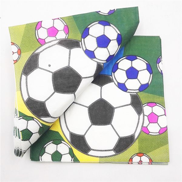 10pcs/set football napkins kid birthday wedding party supplies soccer paper tissue baby shower tableware party decoration favors
10pcs/set football napkins kid birthday wedding party supplies soccer paper tissue baby shower tableware party decoration favors