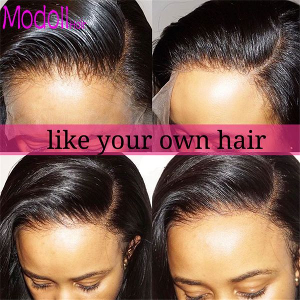 lace frontal wig pre plucked with baby hair 150% density middle ratio remy brazilian body wave lace frontal human hair wigs, Black;brown
lace frontal wig pre plucked with baby hair 150% density middle ratio remy brazilian body wave lace frontal human hair wigs, Black;brown