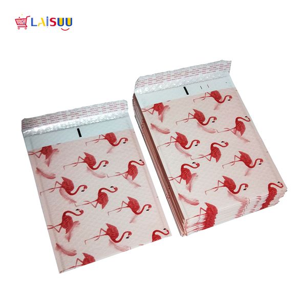 10pcs/10x13-inch/260*330mm pink flamingo pattern poly bubble mailer pink self seal padded envelopes/mailing bags
10pcs/10x13-inch/260*330mm pink flamingo pattern poly bubble mailer pink self seal padded envelopes/mailing bags