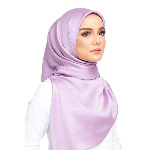 90*90cm square turban silk satin instant hijab solid muslim shawl woman wrap scarf femme musulman islamic arab headwear scarves, Red
90*90cm square turban silk satin instant hijab solid muslim shawl woman wrap scarf femme musulman islamic arab headwear scarves, Red