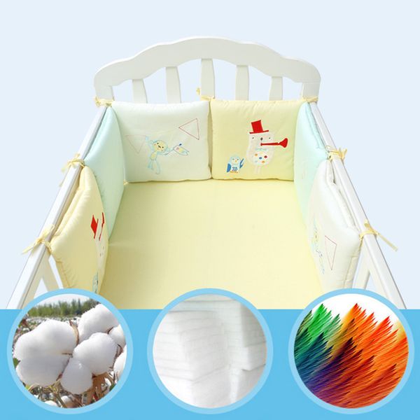 6pcs crib fence set crib fence safety pad newborn