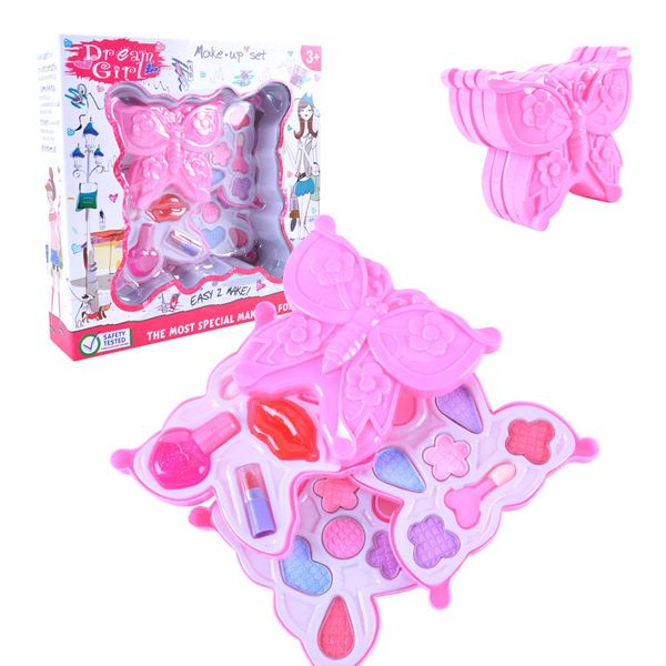 children's makeup set girl play house pretend play diy toy butterfly makeup toy gift
children's makeup set girl play house pretend play diy toy butterfly makeup toy gift