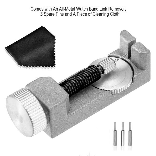 professional watch band & bracelet link remover adjustable with metal 3 pins watch repair tools for watchmaker
professional watch band & bracelet link remover adjustable with metal 3 pins watch repair tools for watchmaker