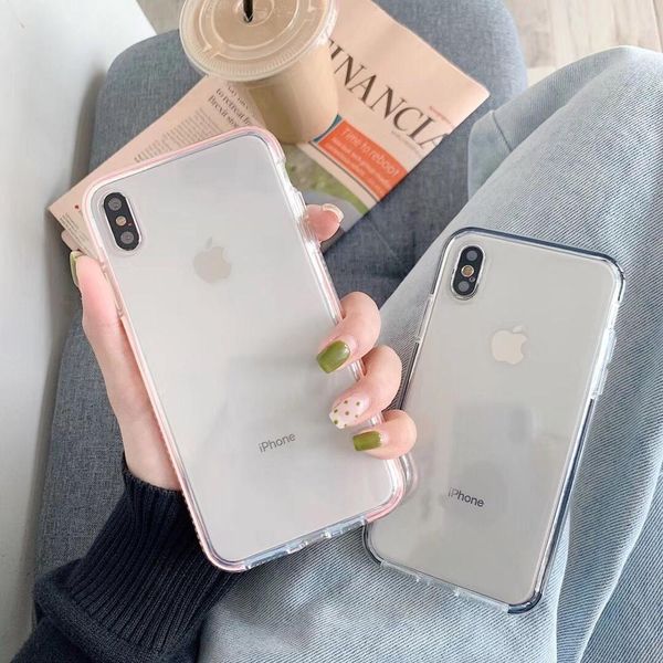 transparent anti-knock candy color phone case for iphone 11 11pro max xr 6 6s 7 8 plus x xs max soft clear back cover
transparent anti-knock candy color phone case for iphone 11 11pro max xr 6 6s 7 8 plus x xs max soft clear back cover