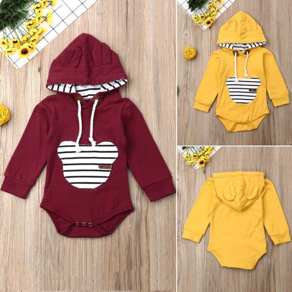 unisex новорожденный толстовки rompers с длинным рукавом толстовка девочки одежда wine red yellow one piece rompers мальчиков активные комби, White
unisex новорожденный толстовки rompers с длинным рукавом толстовка девочки одежда wine red yellow one piece rompers мальчиков активные комби, White