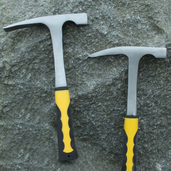 sharp mouth geogogy hammers mine exploration survey multifuctional hand tool durable rock pick geology tool with rubber handle
sharp mouth geogogy hammers mine exploration survey multifuctional hand tool durable rock pick geology tool with rubber handle