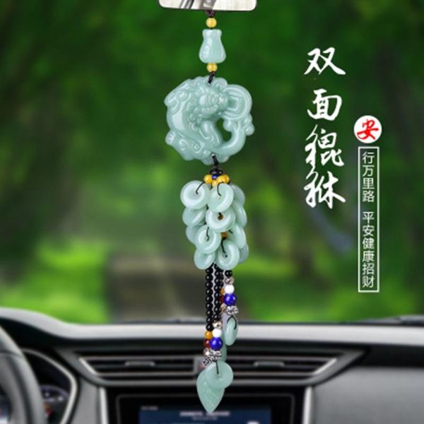 interior decorations car pendant out of the buddha and into safe chinese style high-end pixiu rearview mirror
interior decorations car pendant out of the buddha and into safe chinese style high-end pixiu rearview mirror