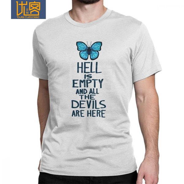 men's life is strange t-shirt hell is empty 100% cotton tees short sleeve butterfly max game t shirts clothes plus size, White;black
men's life is strange t-shirt hell is empty 100% cotton tees short sleeve butterfly max game t shirts clothes plus size, White;black