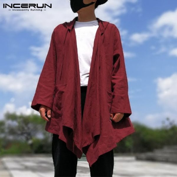 hiphop men's cardigan hoodie cloak long sleeve autumn hoody trench casual jacket cape coat men clothing black new coat ncerun, Tan;black
hiphop men's cardigan hoodie cloak long sleeve autumn hoody trench casual jacket cape coat men clothing black new coat ncerun, Tan;black