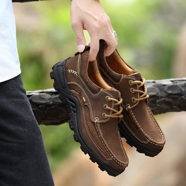 genuine leather men cross-border hiking shoes outdoor mountain climbing camping walking shoes ankle boots hiking sneakers men
genuine leather men cross-border hiking shoes outdoor mountain climbing camping walking shoes ankle boots hiking sneakers men