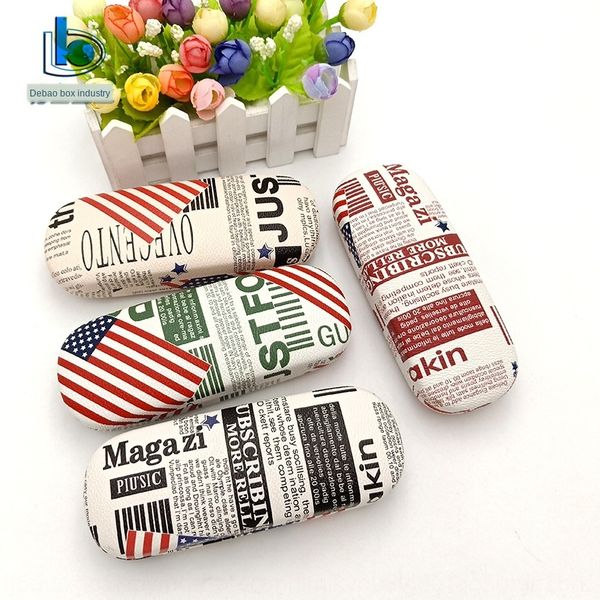 english letter men's and women's large case glasses case iron glasses box frame iron box
english letter men's and women's large case glasses case iron glasses box frame iron box