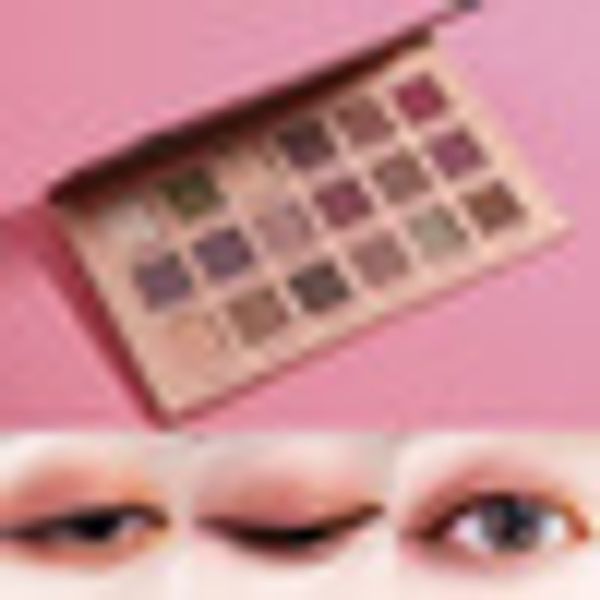 18 colors eyeshadow palette matte glitter eyeshadow diamond shimmer eye primer luminous eye shadow women gift smoky/warm color
18 colors eyeshadow palette matte glitter eyeshadow diamond shimmer eye primer luminous eye shadow women gift smoky/warm color
