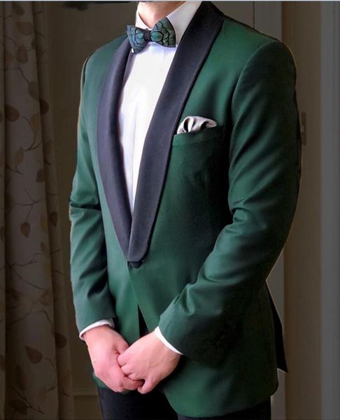 green wedding tuxedos for groom black shawl 2019 custom made 2 pieces set groomsmen man suit men's suits bridegroom (jacket+pants ), Black;gray
green wedding tuxedos for groom black shawl 2019 custom made 2 pieces set groomsmen man suit men's suits bridegroom (jacket+pants ), Black;gray