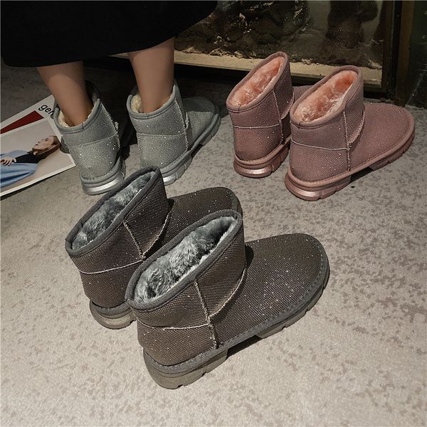 snow boots for women women's rubber shoes rain platform booties ladies round toe winter footwear luxury designer flat, Black
snow boots for women women's rubber shoes rain platform booties ladies round toe winter footwear luxury designer flat, Black
