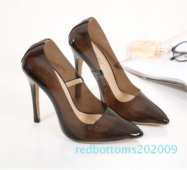 2019 fashion pink pvc transparent pointed toe high heel shoes designer pumps size 35 to 40 r9, Black
2019 fashion pink pvc transparent pointed toe high heel shoes designer pumps size 35 to 40 r9, Black