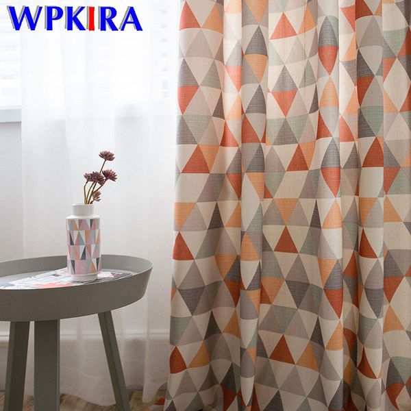 modern curtain for kids bedroom living room decor fashion window drapes colorful triangular printed children curtain fq001d3
modern curtain for kids bedroom living room decor fashion window drapes colorful triangular printed children curtain fq001d3