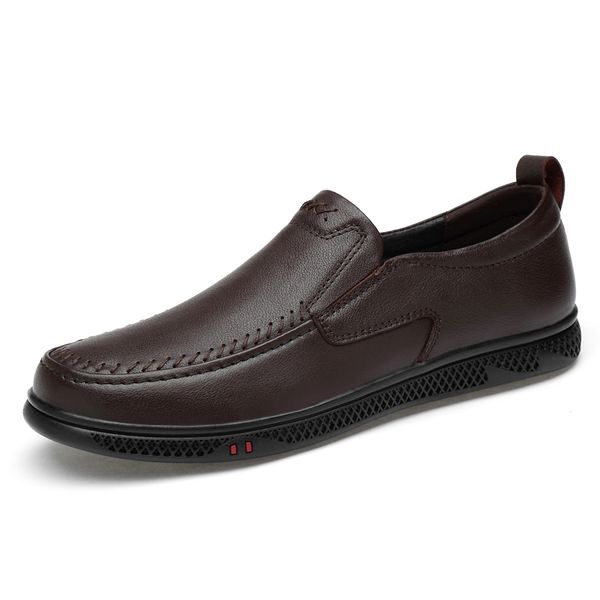 men leather flats shoes fashion comfortable man casual shoes slip on male outdoor walking split leather driving shoe %2103, Black
men leather flats shoes fashion comfortable man casual shoes slip on male outdoor walking split leather driving shoe %2103, Black