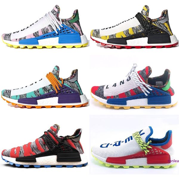2019 new arrival human race hu trail x pharrell williams men running shoes solar pack afro holi blank canvas trainers women sports sneakers
2019 new arrival human race hu trail x pharrell williams men running shoes solar pack afro holi blank canvas trainers women sports sneakers