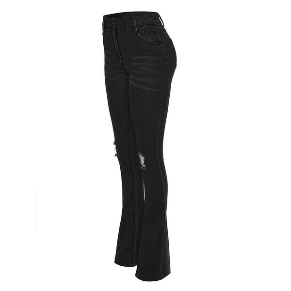 women's wide leg slim hip denim mid waist flare jeans pants stretch skinny jeans hole female black jeanspantalon vaquero mujer, Blue
women's wide leg slim hip denim mid waist flare jeans pants stretch skinny jeans hole female black jeanspantalon vaquero mujer, Blue