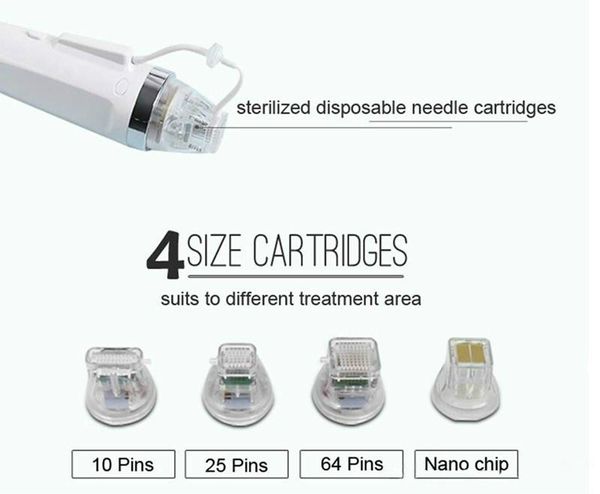 Cartridge For Fractional Microneedle Rf Machine For Scar Acne Treatment Stretch Marks Removal Radio Frequency Micro Needling Rf Skin Care