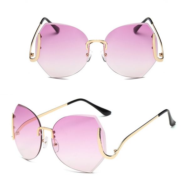 elegant oversized rimless gradient sunglasses women diamond cut lens big glasses female eyeglasses uv400 #239903, White;black
elegant oversized rimless gradient sunglasses women diamond cut lens big glasses female eyeglasses uv400 #239903, White;black