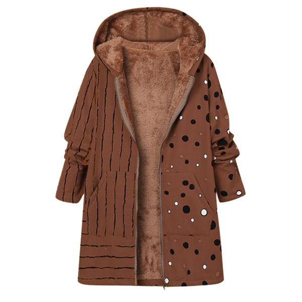 sagace new arrival autumn winter women warm printed pockets thicker coat long sleeve zipper hooded plus size coat outwear sep 24, Black
sagace new arrival autumn winter women warm printed pockets thicker coat long sleeve zipper hooded plus size coat outwear sep 24, Black