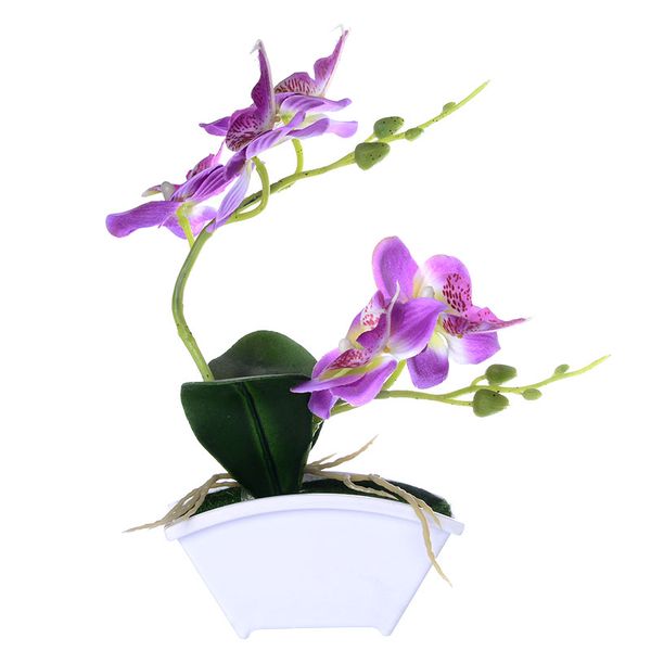 1 pcs artificial flowers phalaenopsis bonsai butterfly orchid plants overall floral for home wedding e2s
1 pcs artificial flowers phalaenopsis bonsai butterfly orchid plants overall floral for home wedding e2s