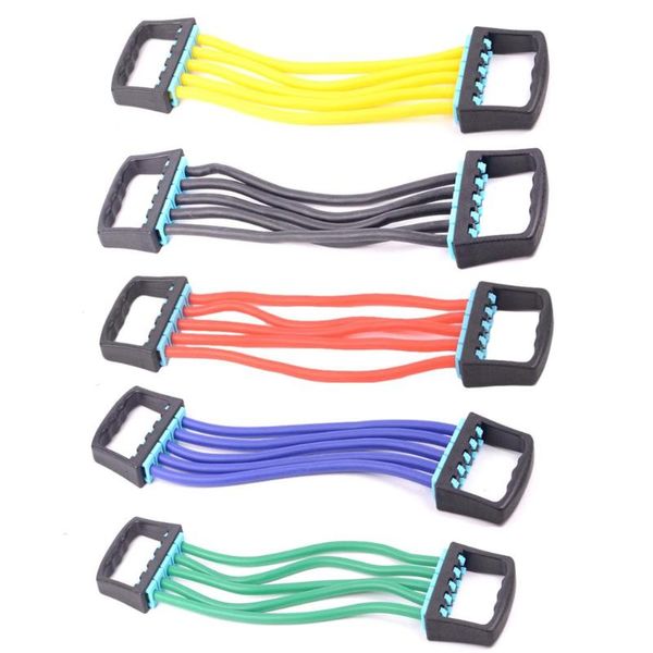 chest expander ajustable arm strength puller exercise fitness elastic cable rope bodybuilding gym 5 color resistance bands
chest expander ajustable arm strength puller exercise fitness elastic cable rope bodybuilding gym 5 color resistance bands