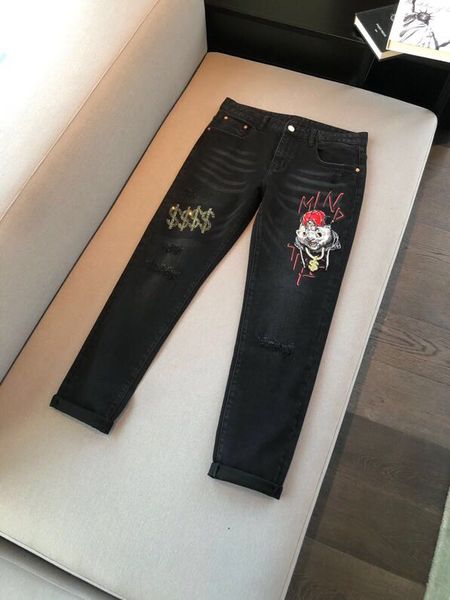 men's jeans ah1268 fashion 2021 runway european design party style clothing, Blue
men's jeans ah1268 fashion 2021 runway european design party style clothing, Blue