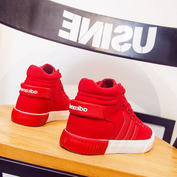 high-canvas shoes female flat bottom korean version 2020 spring new wild student small white shoes ins casual board, Black;red
high-canvas shoes female flat bottom korean version 2020 spring new wild student small white shoes ins casual board, Black;red