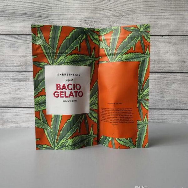 sherbinskis bacio gelato peanut butter breath smell proof mylar bags stand up pouch packaging bags for dry herb flowers dhl
sherbinskis bacio gelato peanut butter breath smell proof mylar bags stand up pouch packaging bags for dry herb flowers dhl