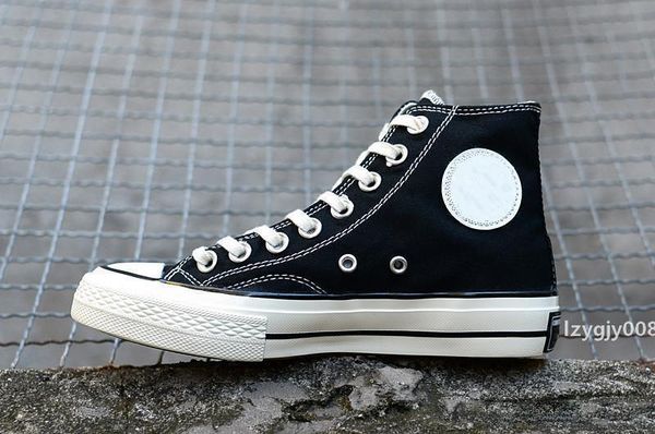 топ мода 1970-х годов chuck all star желтый зеленый синий повседневная обувь холст обувь 1970 женщины мужчины дизайнерские кроссовки коньки, Black
топ мода 1970-х годов chuck all star желтый зеленый синий повседневная обувь холст обувь 1970 женщины мужчины дизайнерские кроссовки коньки, Black