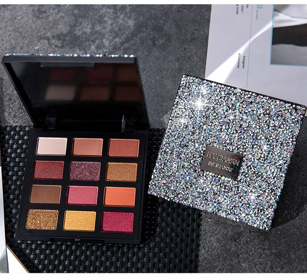 long-lasting handaiyan matte and glitter eye shadow makeup 12 colors diamond & velvet shadow palette 120pcs/lot dhl free
long-lasting handaiyan matte and glitter eye shadow makeup 12 colors diamond & velvet shadow palette 120pcs/lot dhl free