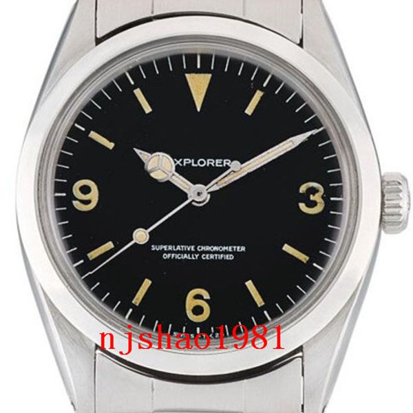 Роскошные наручные часы 1965 года старинные 36 мм Explorer 1016 из нержавеющей стали механ
Роскошные наручные часы 1965 года старинные 36 мм Explorer 1016 из нержавеющей стали механ