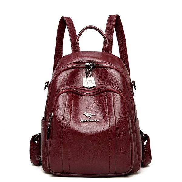 the new women's backpack high-quality leather women's schoolbag large-capacity backpack travel schoolbag children's
the new women's backpack high-quality leather women's schoolbag large-capacity backpack travel schoolbag children's