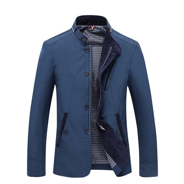 new men spring autumn polyester slim fit thin stand button male casual jacket men short windbreaker jackets coat blue khaki 4xl, Black;brown
new men spring autumn polyester slim fit thin stand button male casual jacket men short windbreaker jackets coat blue khaki 4xl, Black;brown